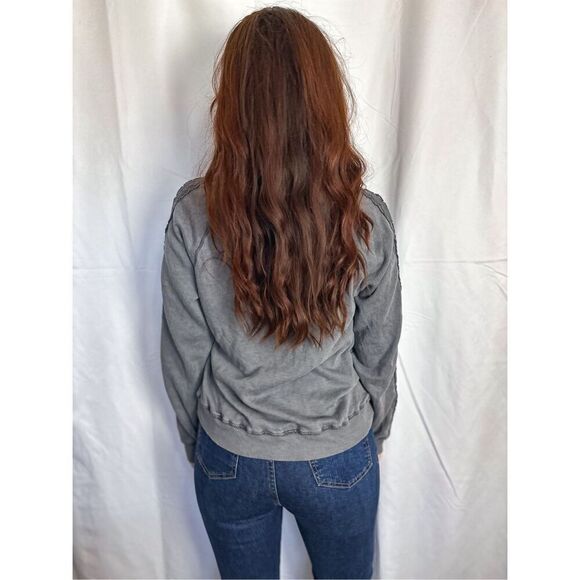 SO gray sweatshirt - Picture 7 of 8